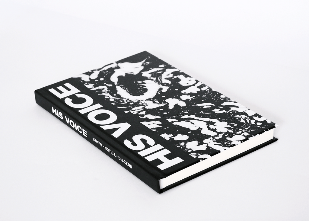 HIS VOICE: A 90-Day Christian Journal to Hear God’s Voice (Black Cover)