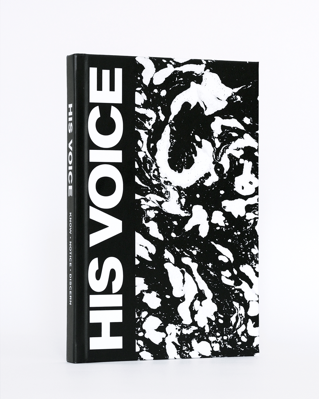 HIS VOICE: A 90-Day Christian Journal to Hear God’s Voice (Black Cover)