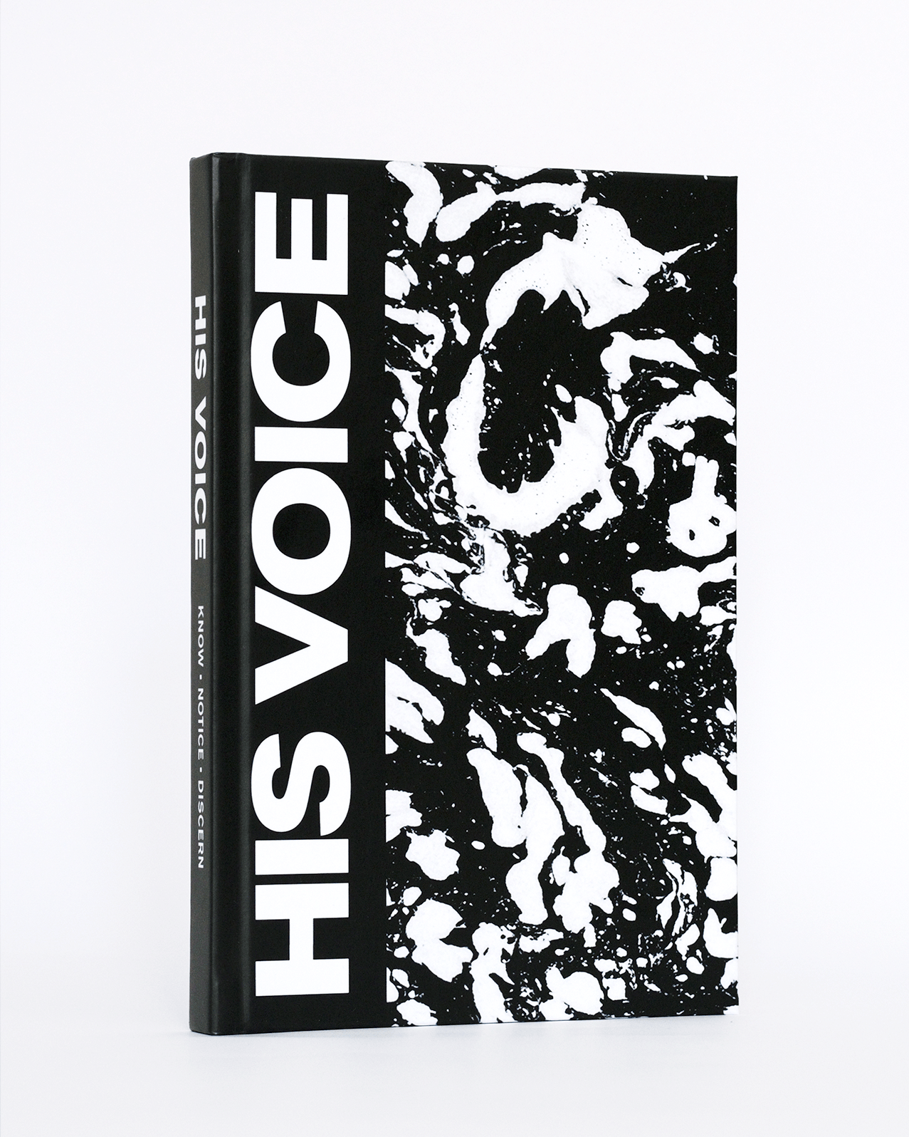 HIS VOICE: A 90-Day Christian Journal to Hear God’s Voice (Black Cover)