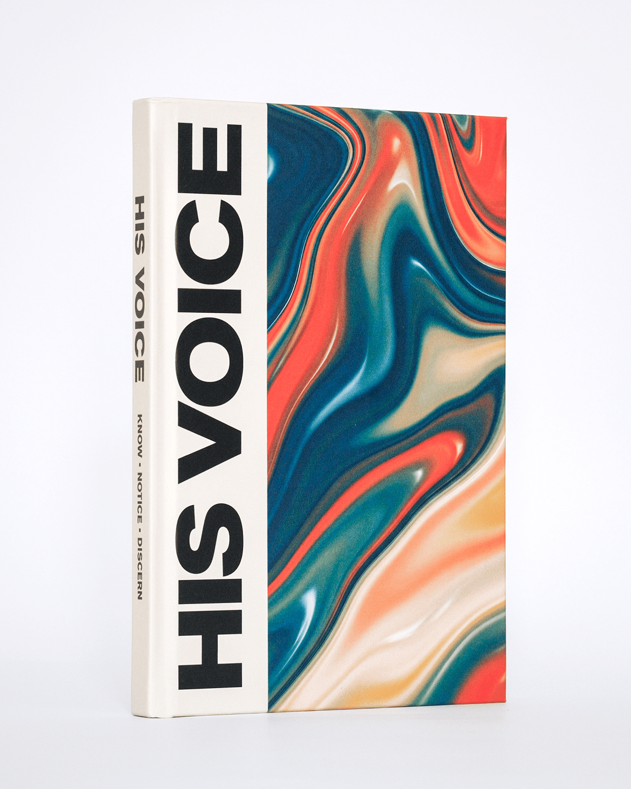 HIS VOICE: A 90-Day Christian Journal to Hear God’s Voice (Beige Cover)